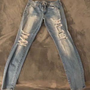 American Eagle Ripped Skinny Jeans